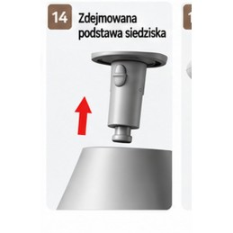 Elektryczny leżaczek bujaczek niemowlęcy z daszkiem i sterowaniem z aplikacji – szary